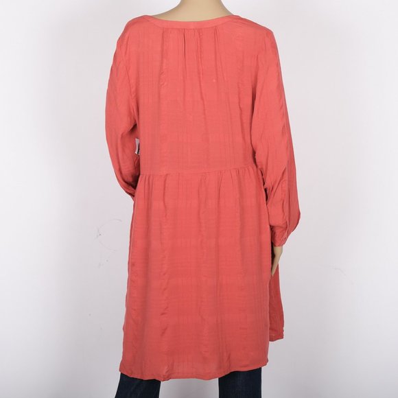 Old Navy Pink Long Sleeve Dress Medium - Picture 9 of 10